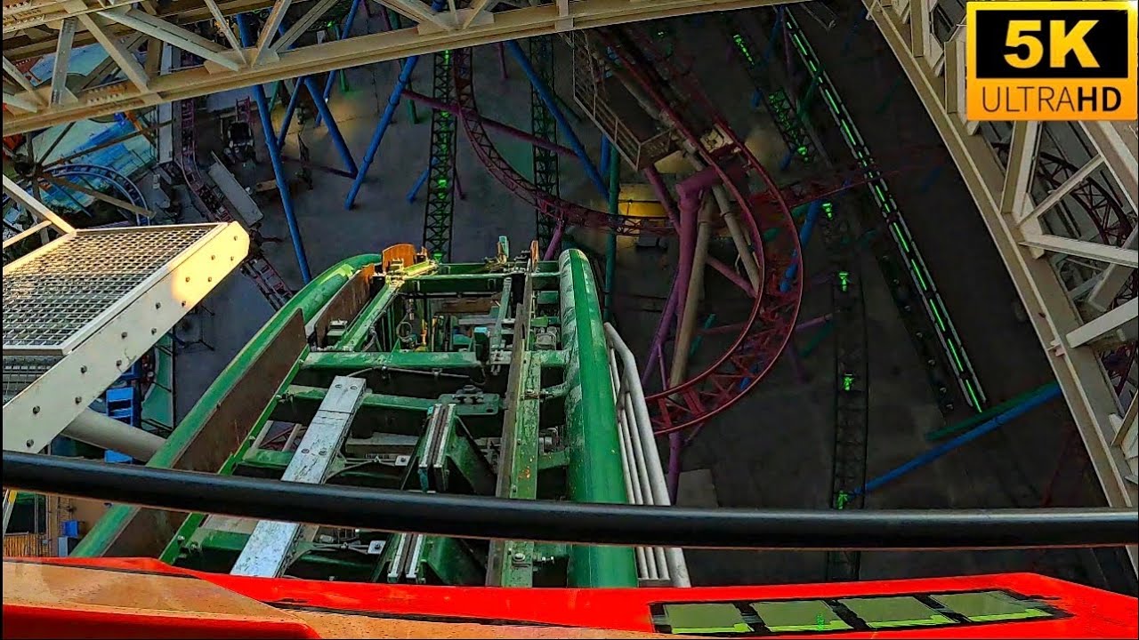 POV: TMNT Shellraiser 5K WORLDS STEEPEST DROP Nickelodeon Universe American Dream,NJ