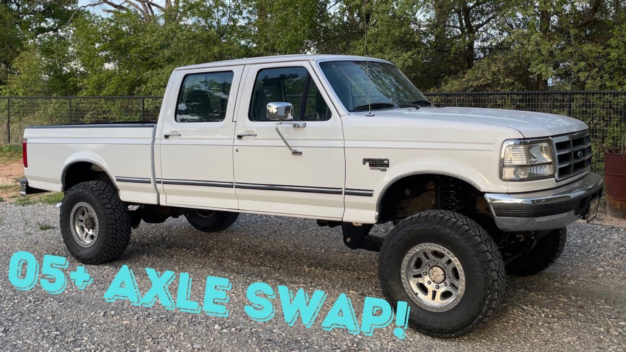 OBS Ford 05+ axle swap project walk around