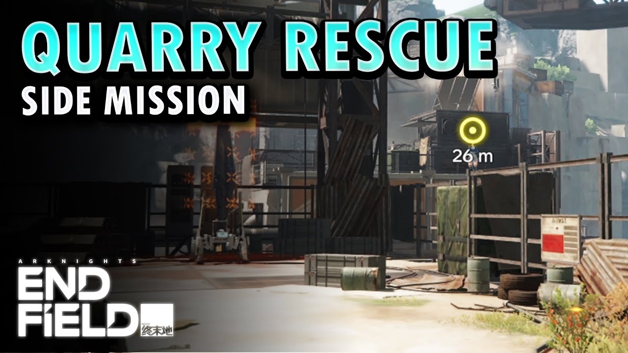 Quarry Rescue Side Mission | Arknights: Endfield