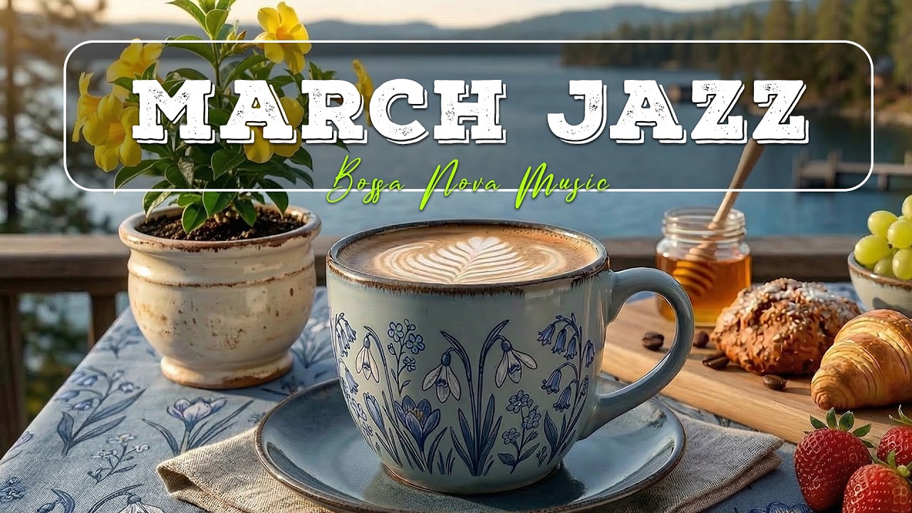 March Jazz Music ☕Delicate Bossa Nova Music & Exquisite Coffee Jazz for Good Mood