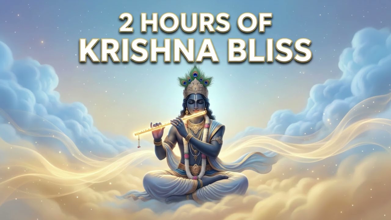 krishna flute meditation | raag shree | 2 hours of divine peace and stillness