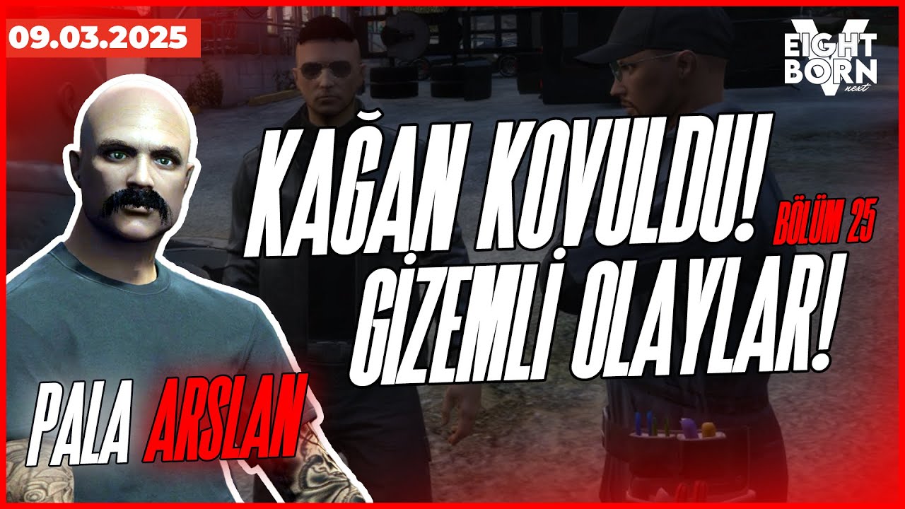EightbornV NEXT |  KAĞAN MEMUR KOVULDU! ŞEHİRDE GİZEMLİ OLAYLAR! & CAT KAFE | Pala Arslan 25. Bölüm