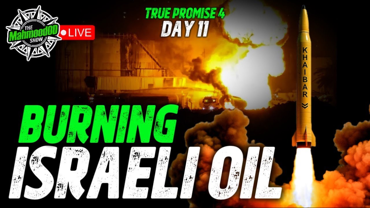 🔴 WAVE 36: Iran’s QUADRUPLE Salvo | US B-1 Bombers DEPLOYED | Israeli Oil Refineries EXPLODE | Live
