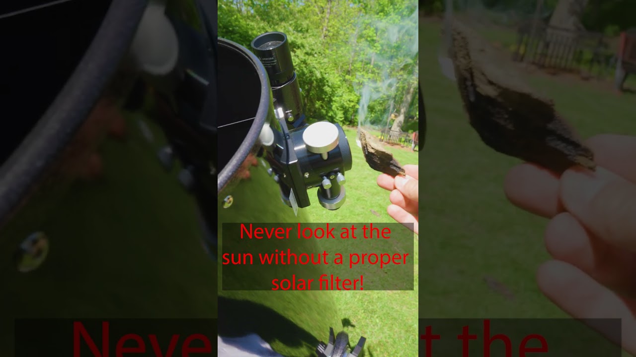 Watch How Light Behaves inside of a Telescope #shorts