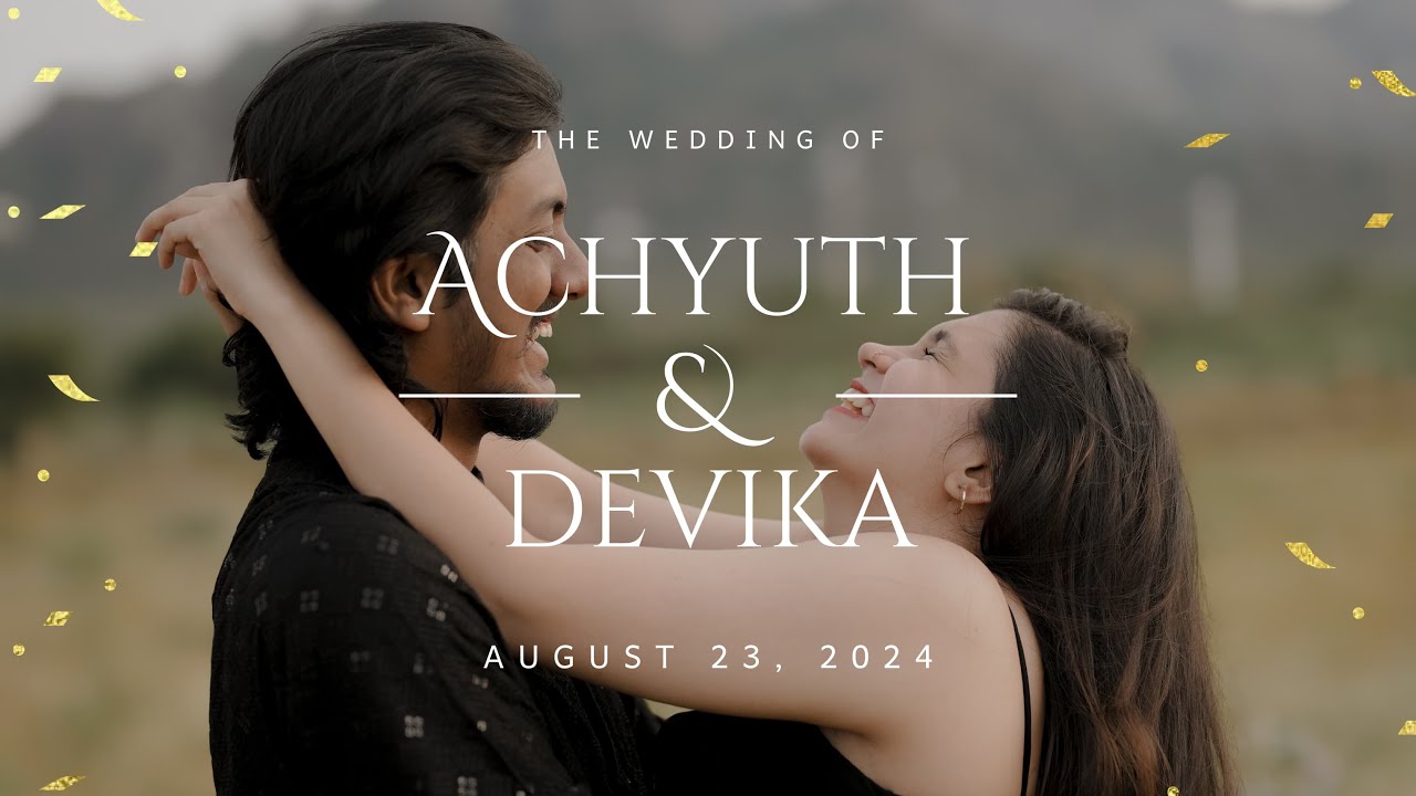Achyuth & Devika Wedding Live Streaming