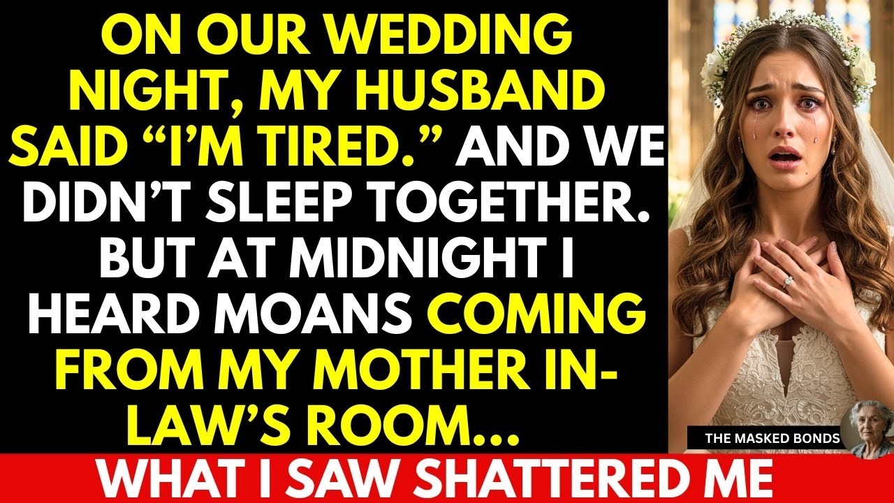 On Our Wedding Night, My Husband Left Me Alone and at Midnight I Heard Unexpected Sounds