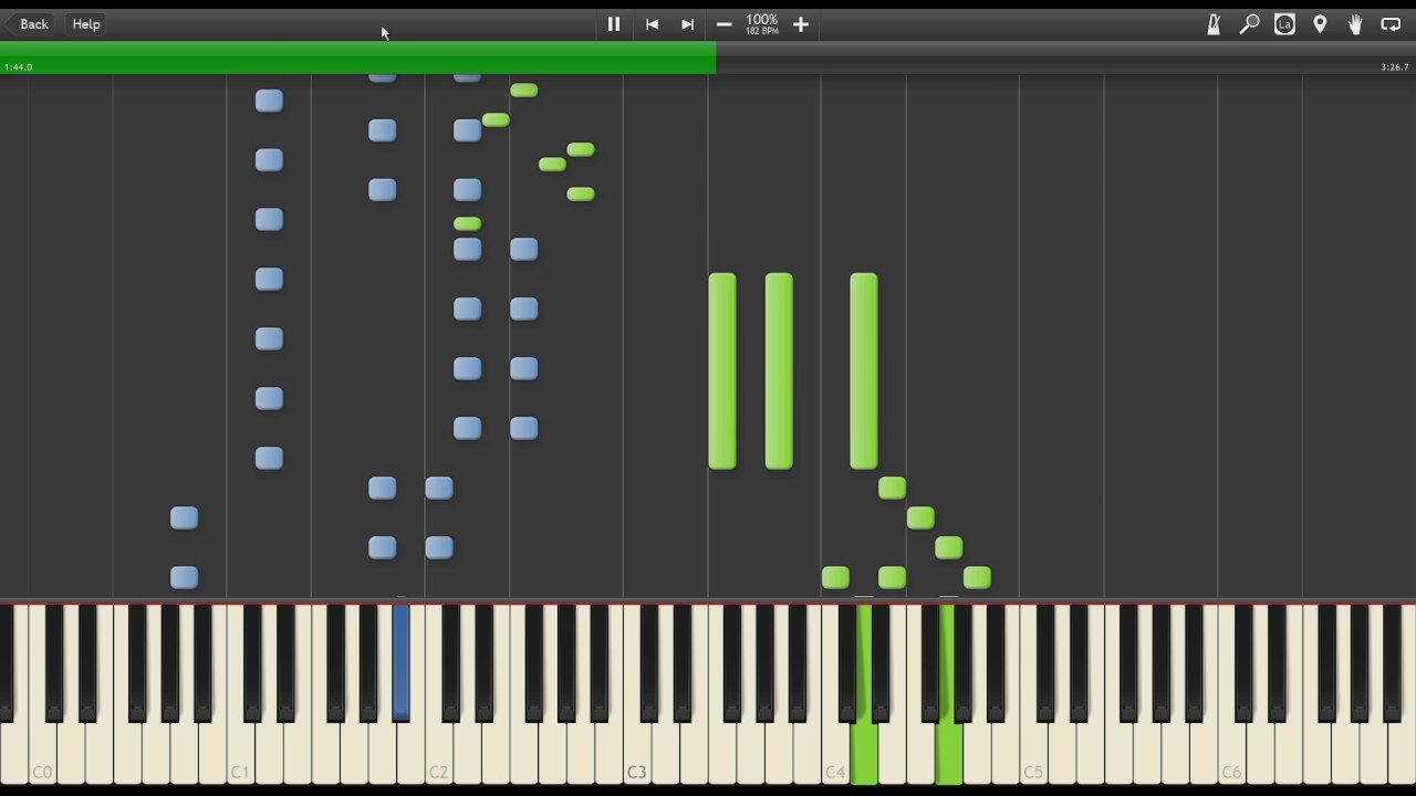 Synthesia - Night Of Nights ~ Arrangement By Kakimuki2011