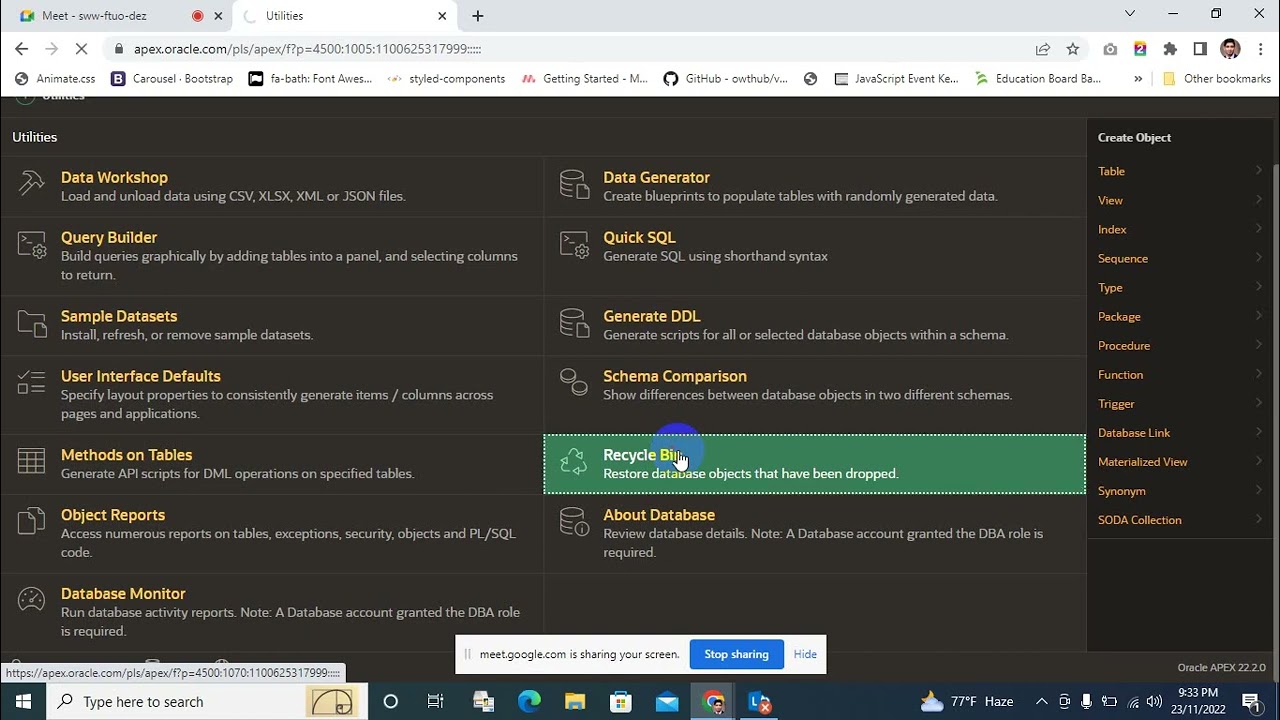 Oracle Apex Project Wise Learning. Class-01