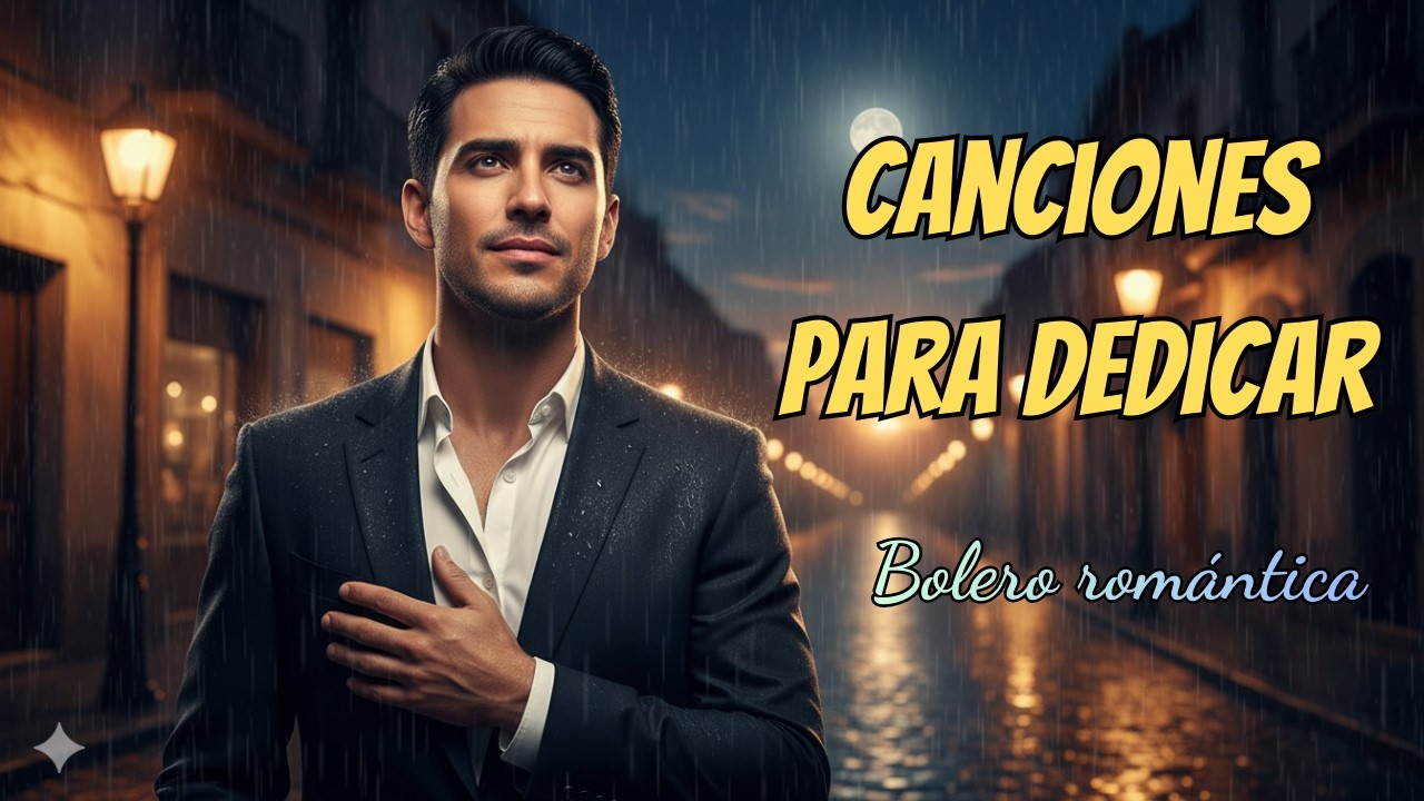 Boleros Románticos 2026 en Español | Canciones de Amor para Dedicar con Voz Masculina