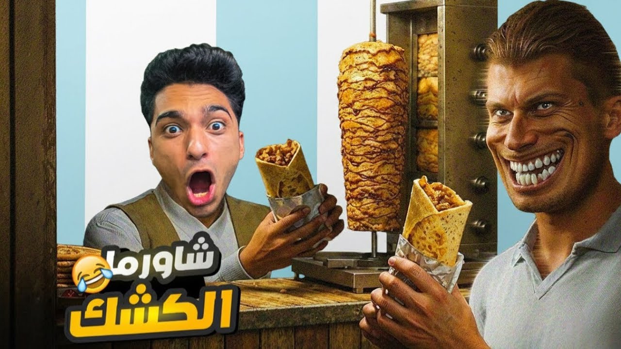واخيرا فتحت كشك لبيع الشاورما (لعبه شاورما كشك )😳😂 | shawarma kiosk