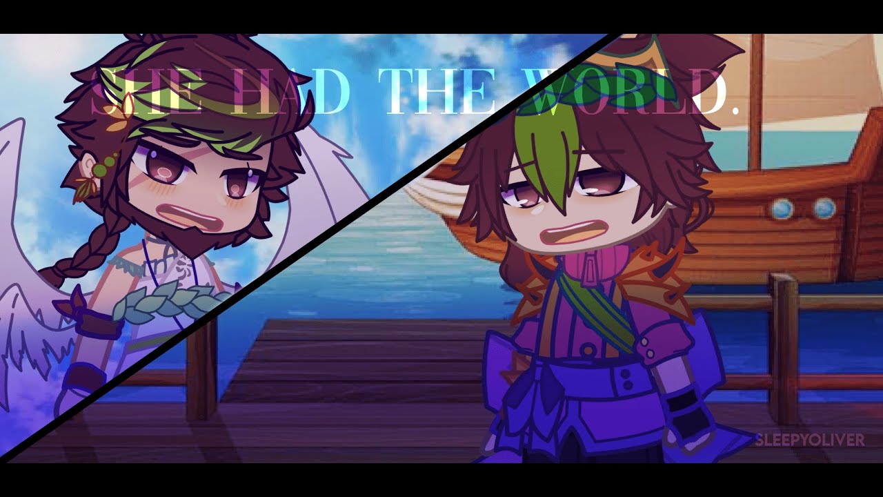 ,, She had the world. 