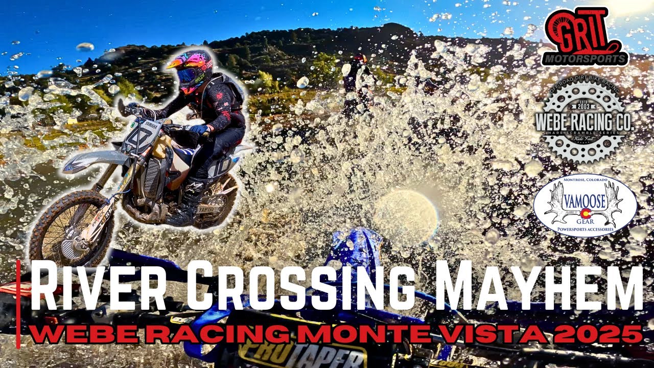 River Crossing Mayhem! | Webe Racing Hare Scramble Vlog | Monte Vista, CO 2025 | +30 C Class