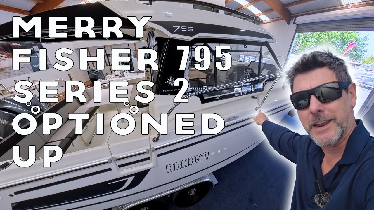 Рыболовный зверь с полным набором опций! | Merry Fisher 795 S2 Tour