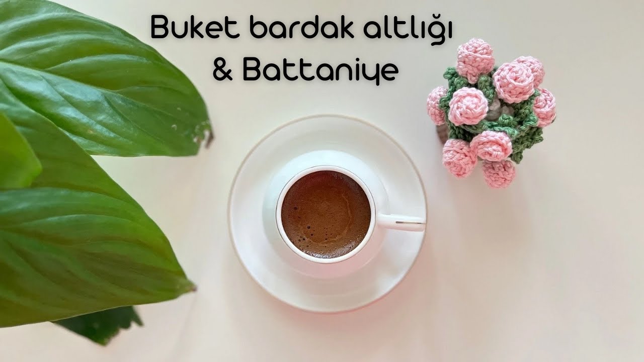 Örgü Severler Dikkat! Buket Bardak Altlığı Battaniyeye Dönüşüyor Mu?