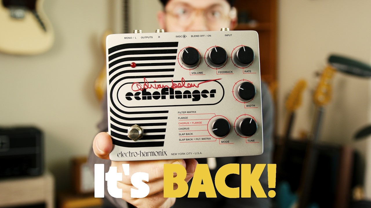 It's Back! - EHX Adrian Belew EchoFlanger