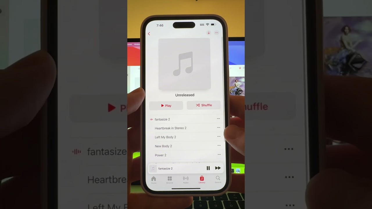 Как получить неизданные песни в Apple Music 🤯 #шорты