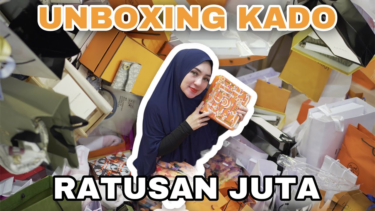 ALA PENGANTIN BARU ?? UNBOXING KADO KAK SHELL RATUSAN JUTA ?? DAPAT APA AJA NIH ??