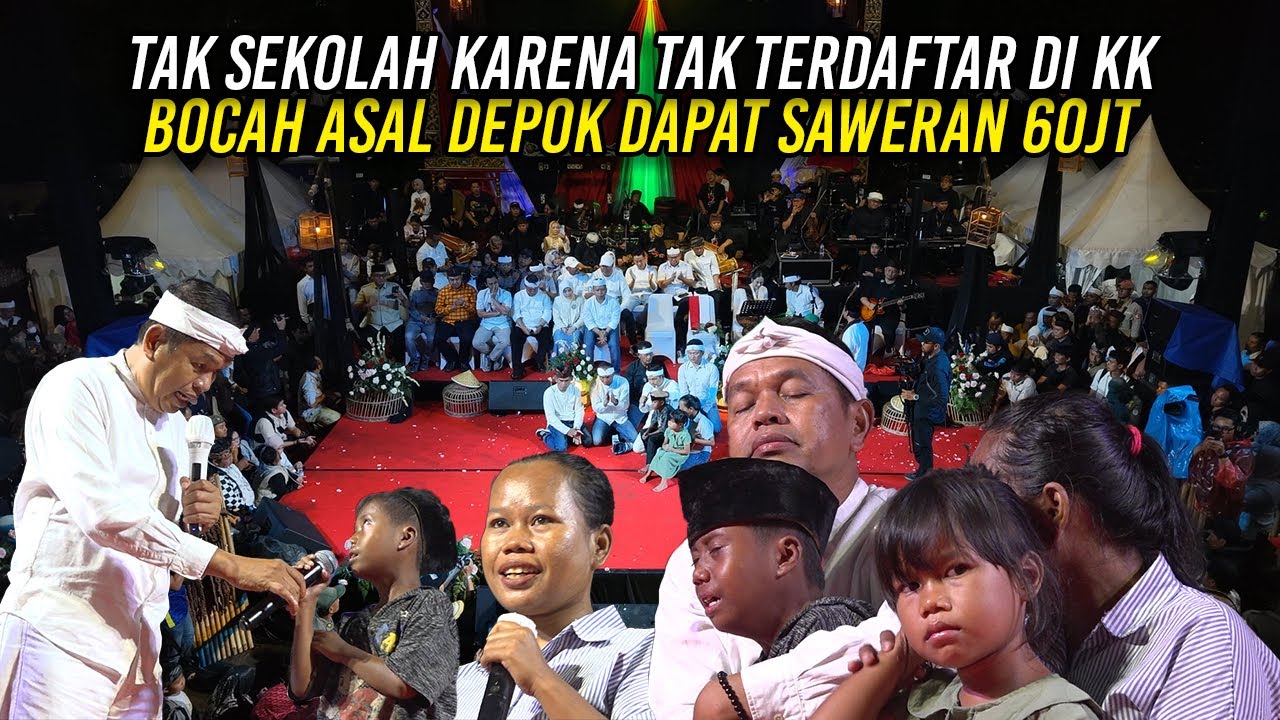 TAK SEKOLAH KARENA TAK TERDAFTAR DI KK | BOCAH ASAL DEPOK DAPAT SAWERAN 60JT