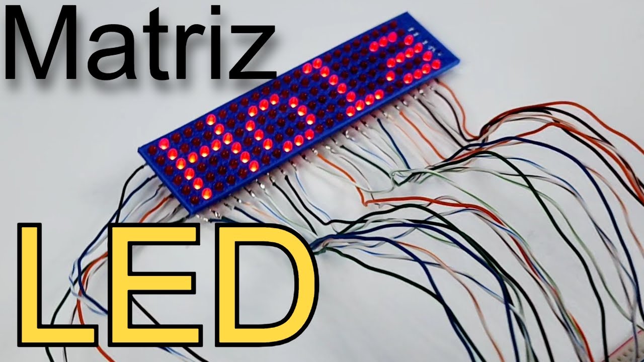 Letrero Luminoso con 144 LEDs - Muy Fácil de Hacer