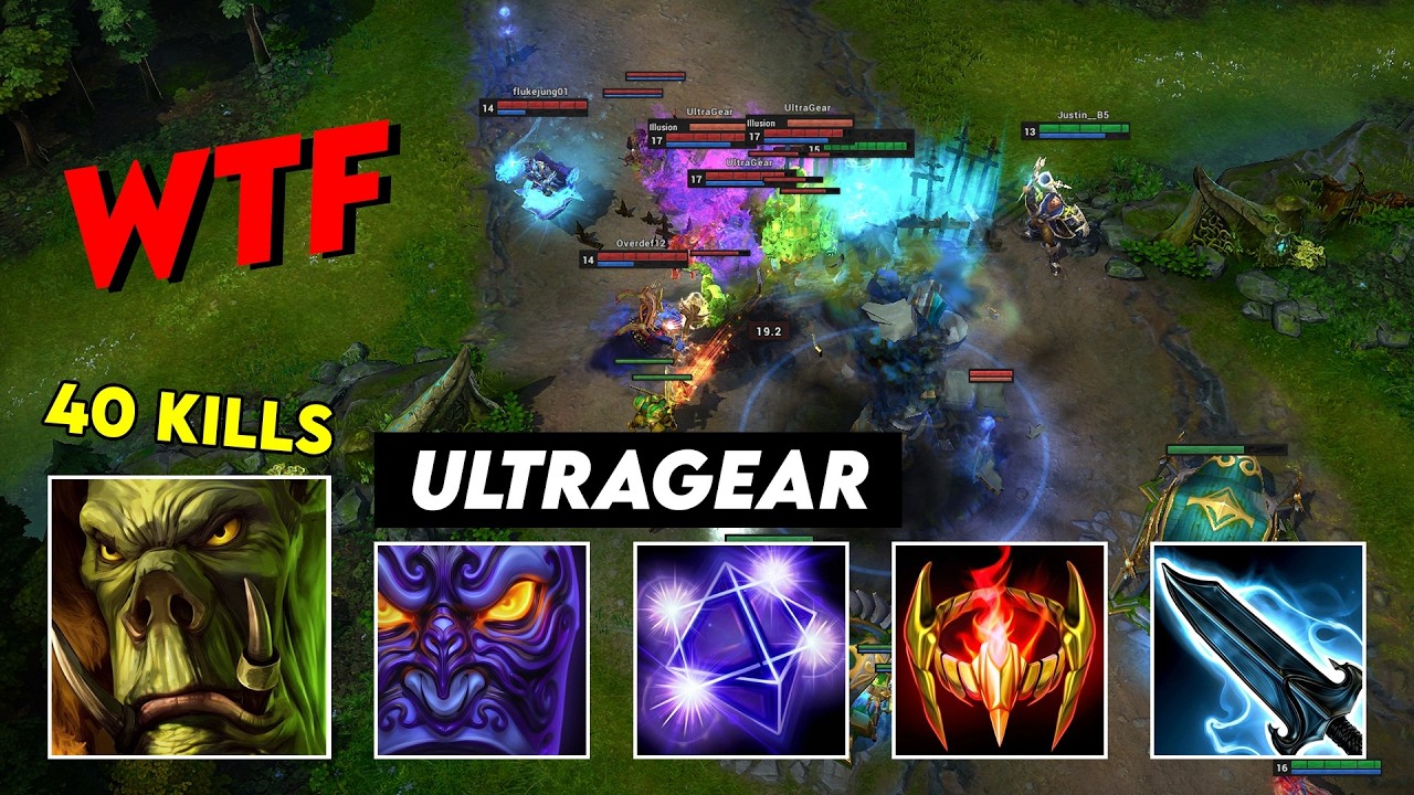 HON Reborn Flint Beastwood - UltraGear 40 Kills