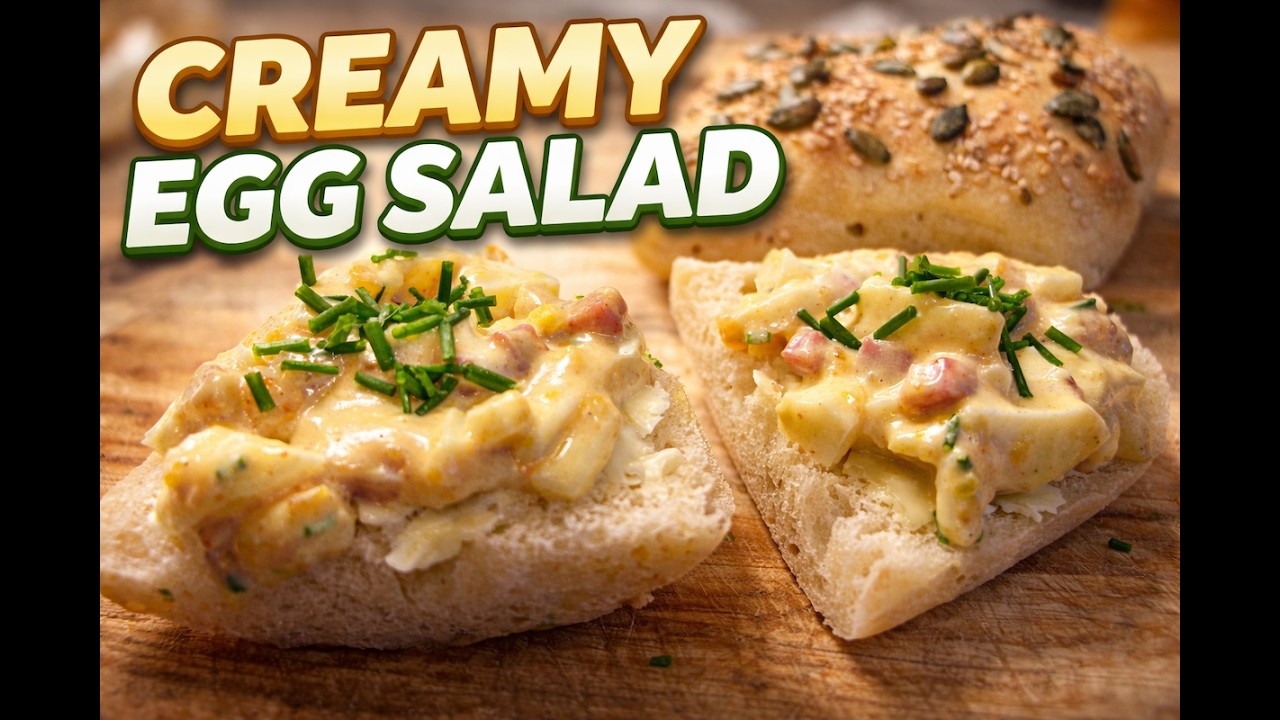 Egg Salad from Scratch with Homemade Mayonnaise