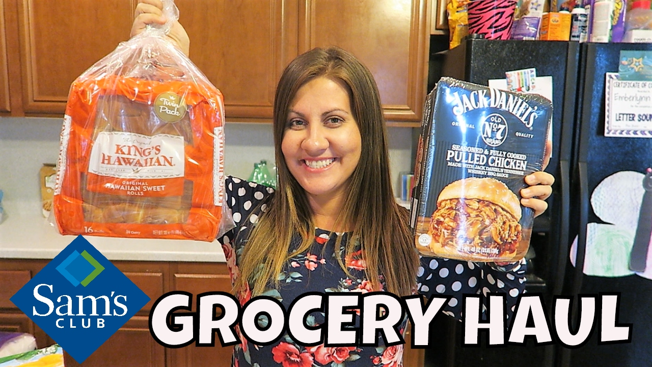SAM'S CLUB GROCERY HAUL $284 | GIVEAWAY | PHILLIPS FamBam Grocery Hauls
