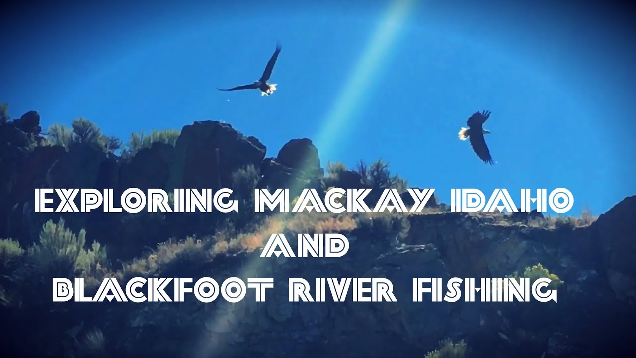 Exploring Mackay Idaho and Blackfoot River TROUT FISHING
