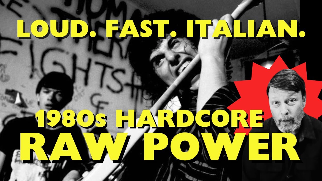 Behind the scenes : Producing 80's Italian Hardcore Legends Raw Power (+ ART DROP!) !