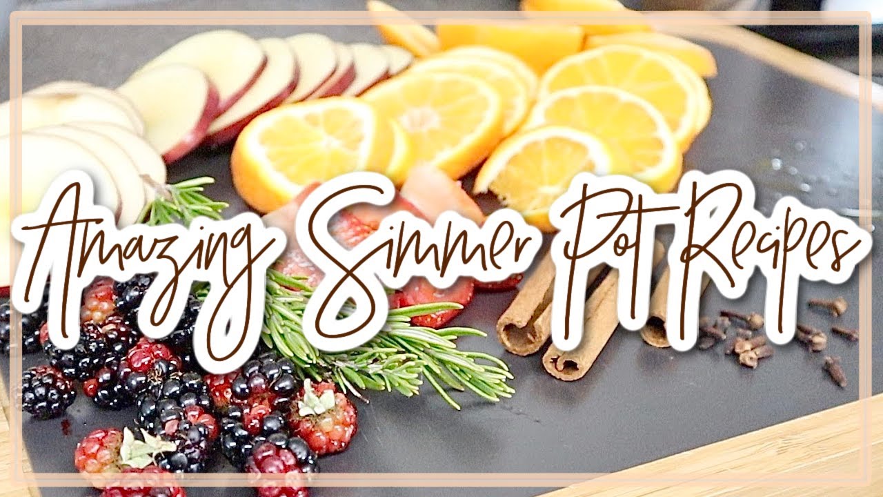 HOW TO MAKE YOUR HOUSE SMELL AMAZING DURING HOLIDAYS | SIMPLE SIMMER POT RECIPES | fall 2021