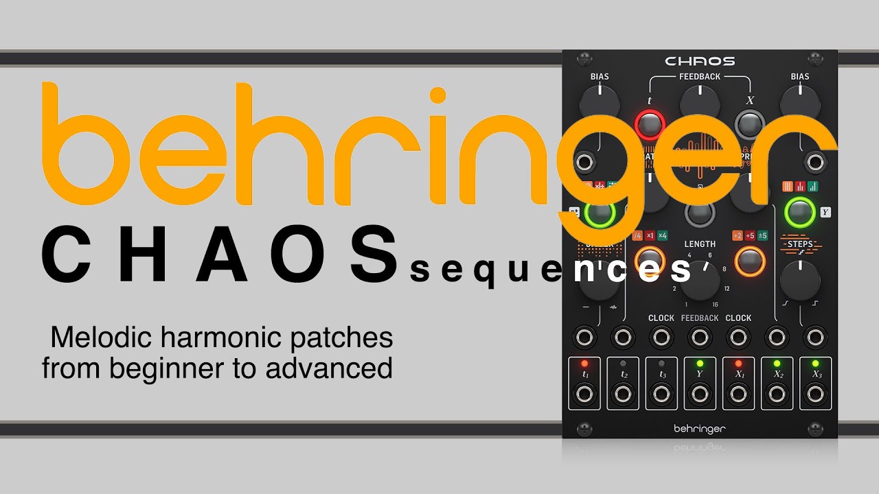 Behringer CHAOS - Sequences PATCHES #chaos #patches #behringer