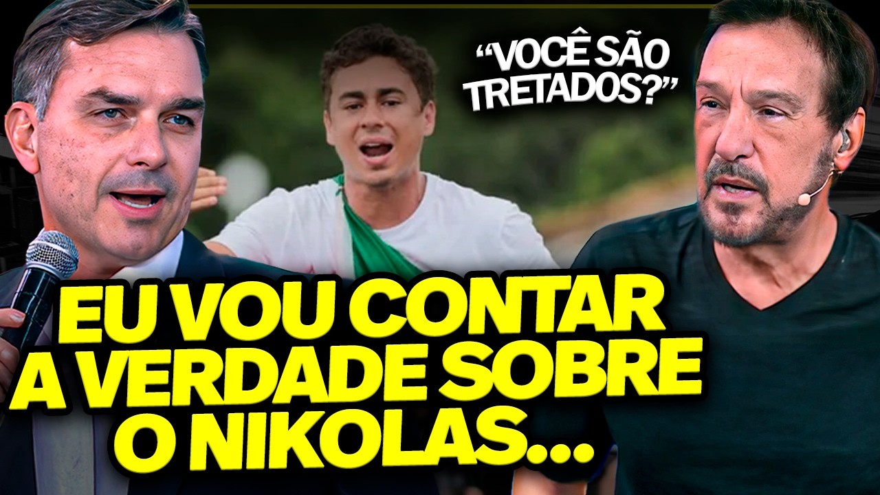 NO PÂNICO, FLAVIO BOLSONARO ABRE O JOGO SOBRE A RELAÇÃO COM NIKOLAS FERREIRA