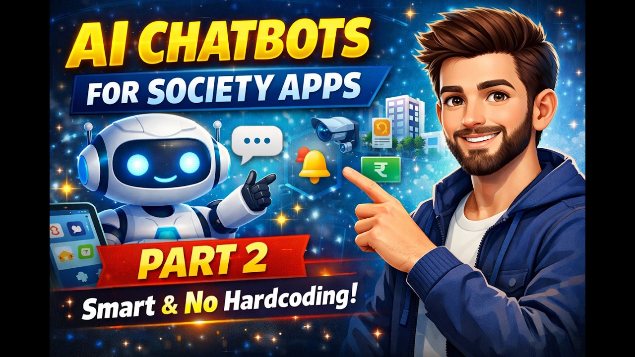 🏠🤖 Private AI Chatbot for Society Apps | Smart Logic & No Hardcoding | PART 2