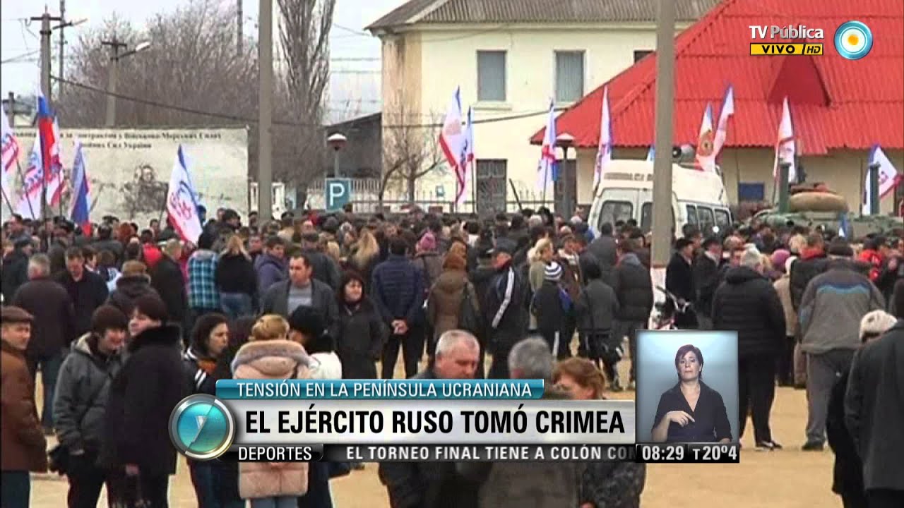 Visión 7: El ejército ruso tomó Crimea