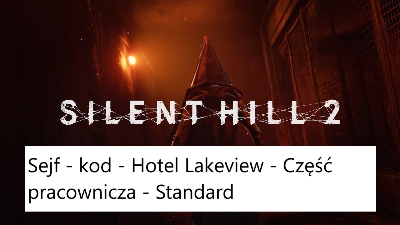 Silent Hill 2 Remake - Sejf - kod - Hotel Lakeview - Część pracownicza   Standard