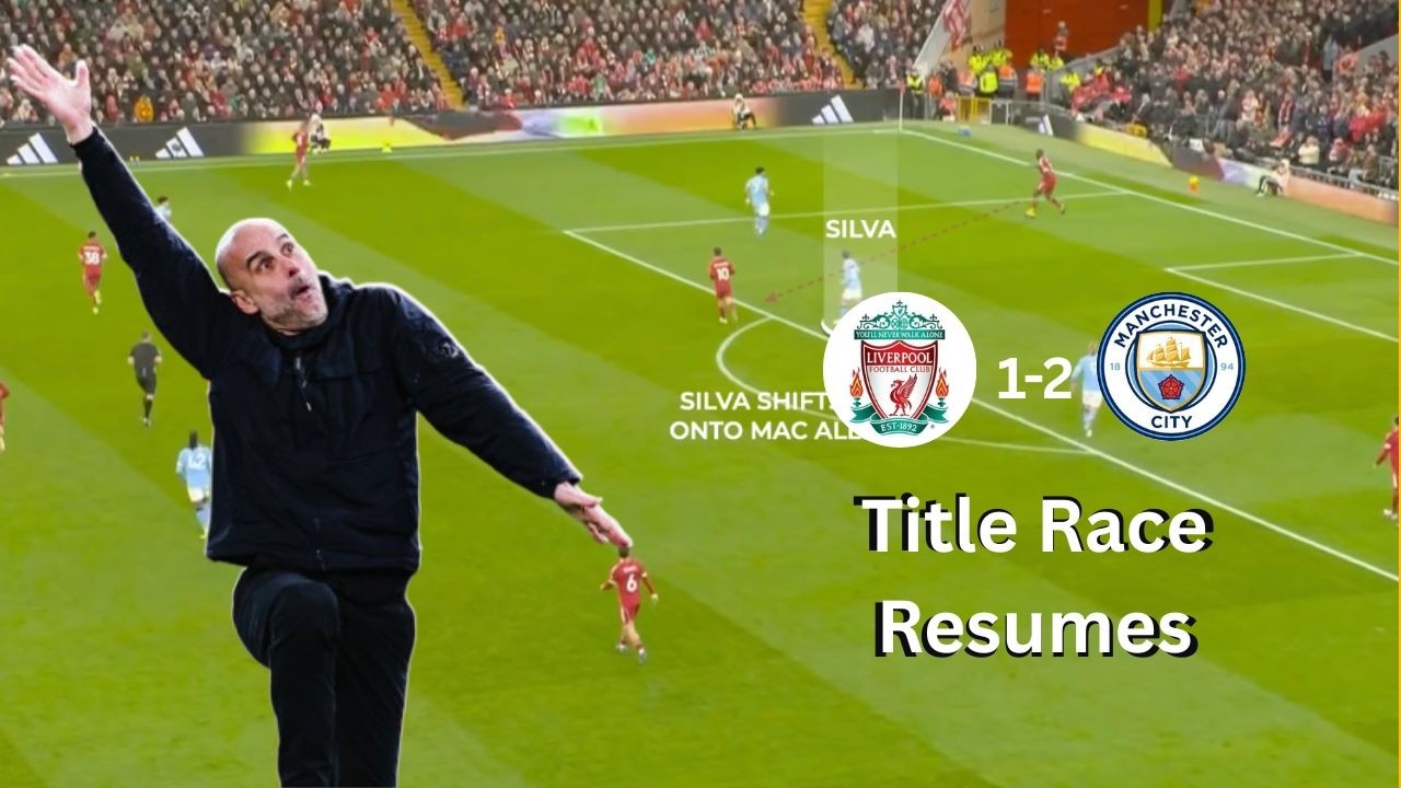 How Pep Guardiola Tactical change so Manchester City win over Liverpool