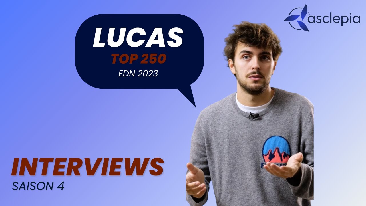 Lucas, top 350 aux EDN 2023 - 