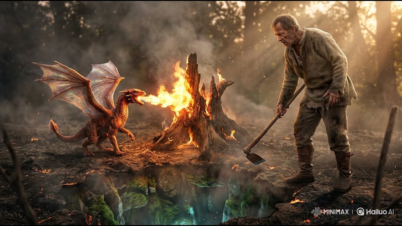The Baby Dragon Kept Burning a Single Tree—What the Farmer Found Underground Terrified Him | HFY