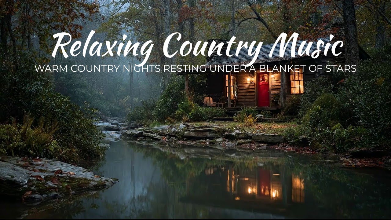 Relaxing Country Music | Warm Country Nights Resting Under a Blanket of Stars