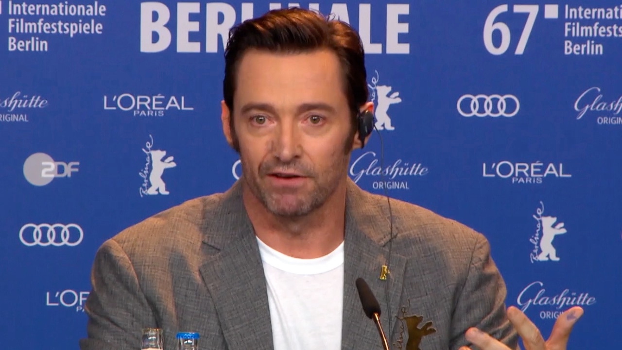 Logan - World Premiere Press Conference (2017) Wolverine Hugh Jackman Patrick Stewart
