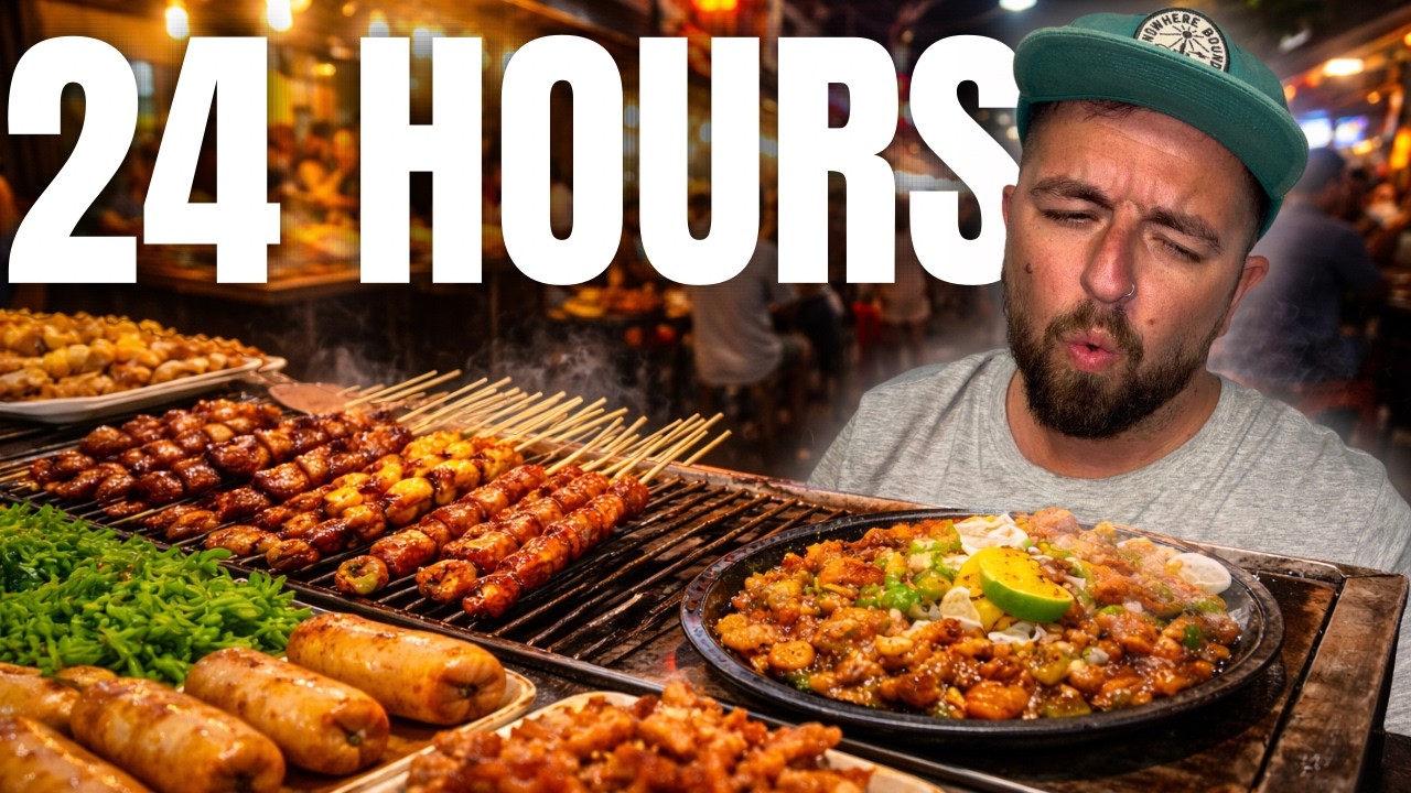 Eating Makati Street Food For 24 Hours