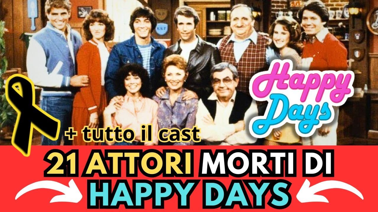 21 ATTORI famosi MORTI del Telefilm 