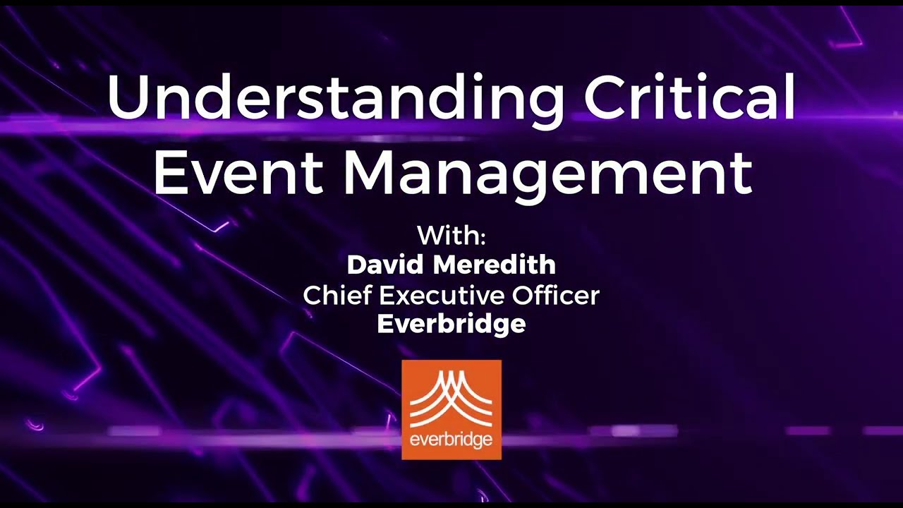 Mohit Sagar interviews David Meredith, CEO Everbridge - Highlights