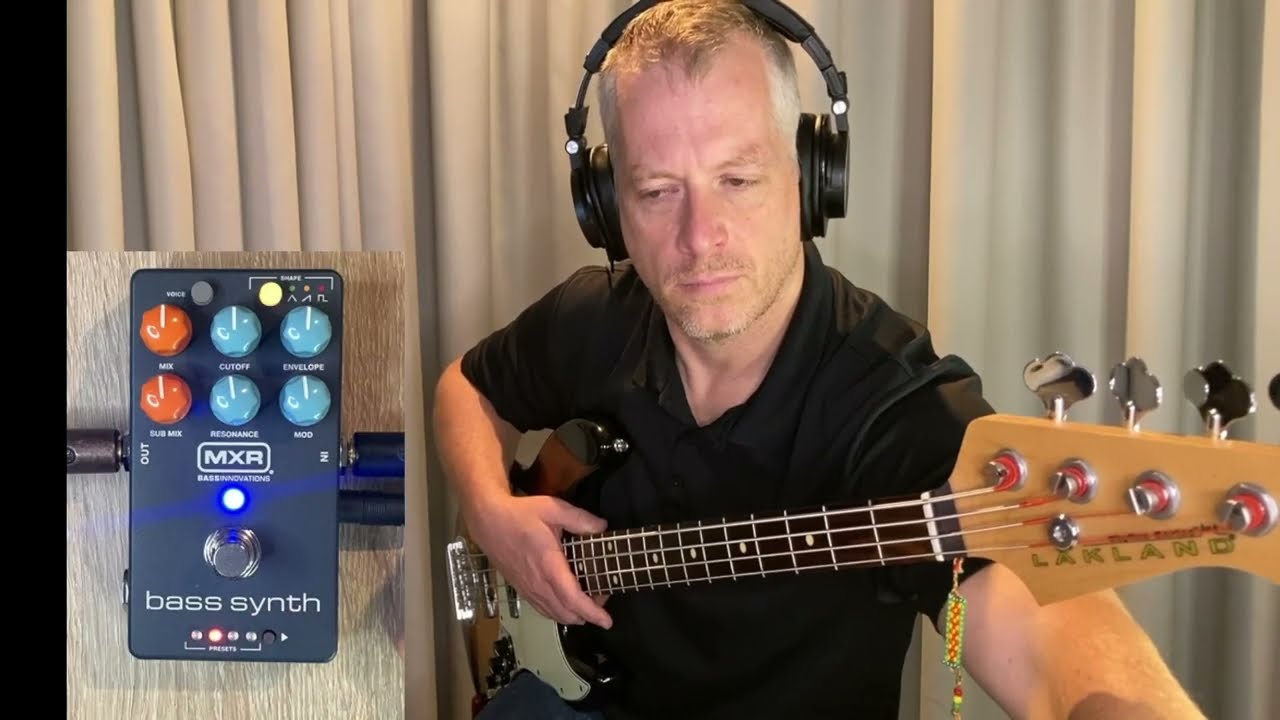 MXR MB301 Bass Synth Pedal - Sound demo of the presets