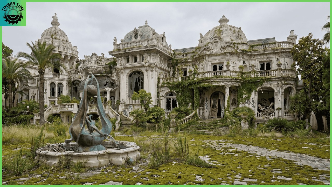 Abandoned Mansion Turned Into Epoxy Floors: 7 Beautiful Floral Interior Designs | Part 1