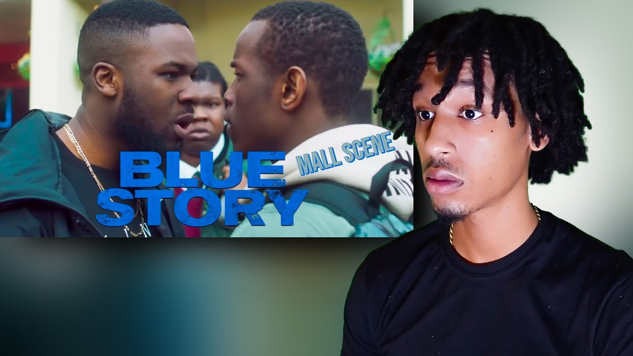 THEY SOME REAL N***AS!!! Blue Story - Mall Scene *American Reacts*