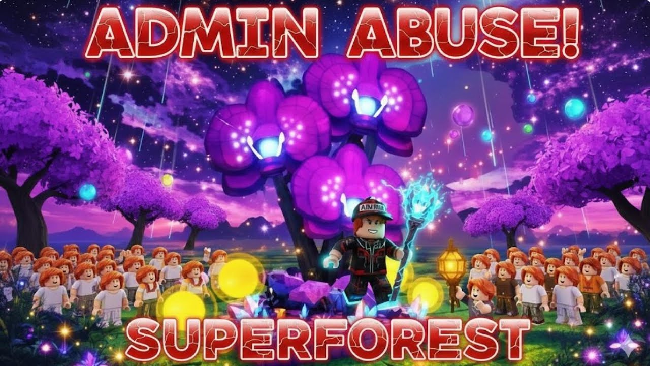 First ADMIN ABUSE! in Superforest