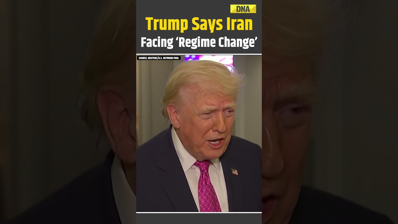 Iran Israel War: Trump Says Iran Facing &lsquo;Regime Change&rsquo; | Middle East Crisis | Israel Iran War