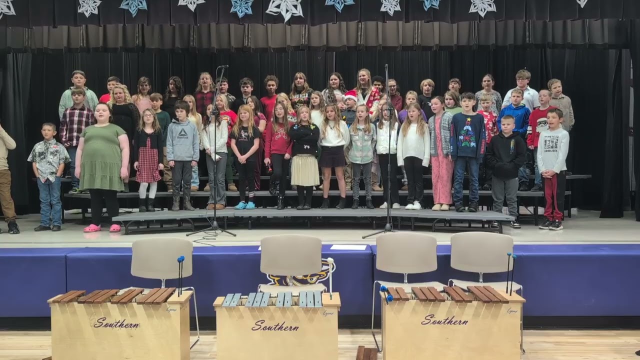 2025 Southern Elementary Christmas Music Program 