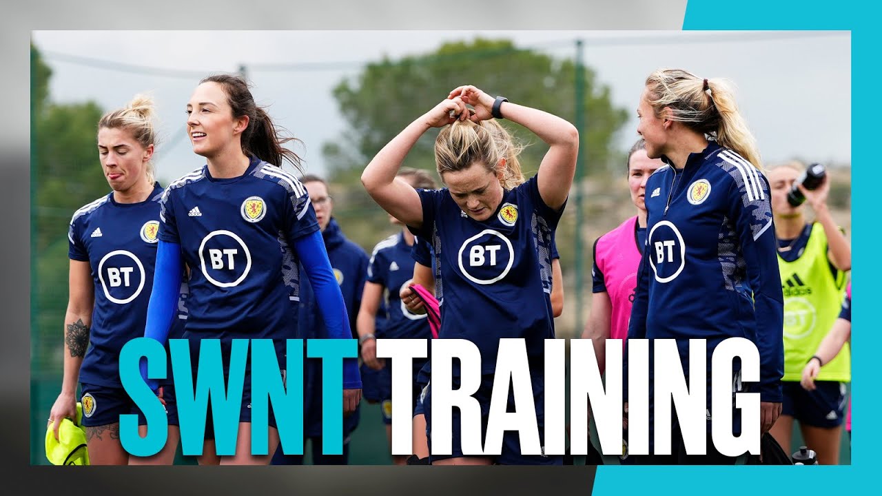 🎯 No-Look Finishing from Caroline Weir! | Inside SWNT Training | Pinatar Cup 2023