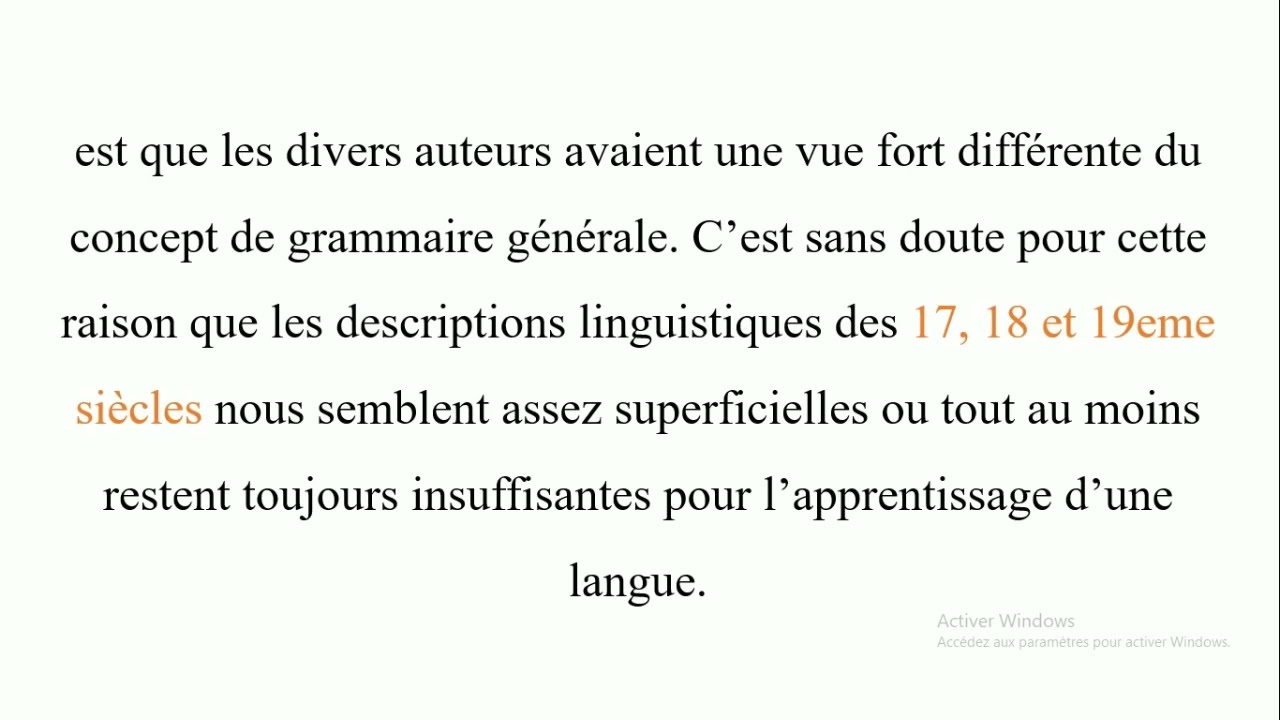 La grammaire traditionnelle